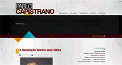 Desktop Screenshot of pablocapistrano.com.br
